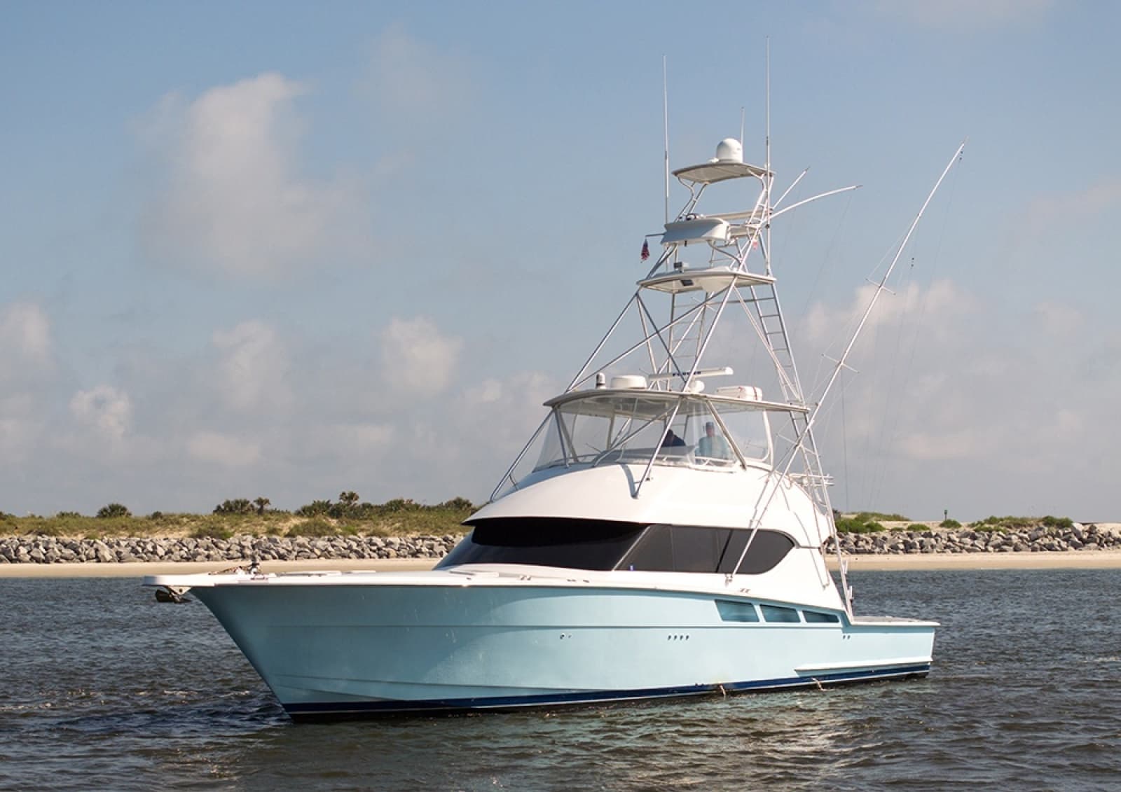 2001 Hatteras 55 Convertible