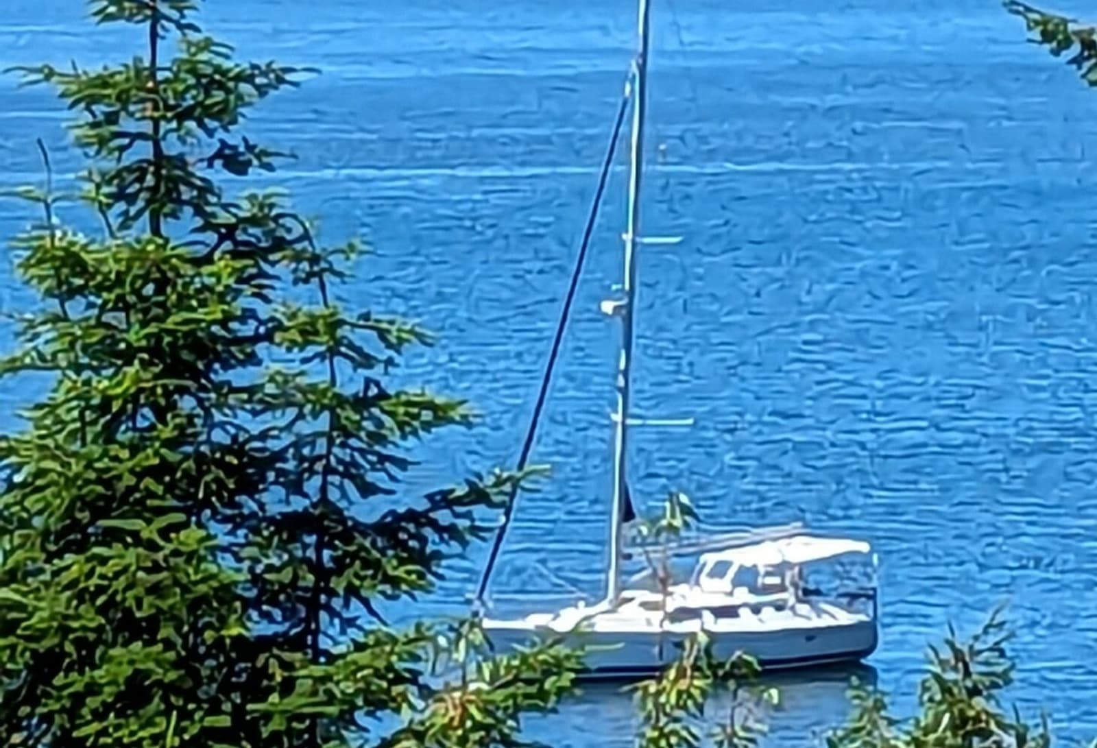 2007 Hunter 44 Deck Salon