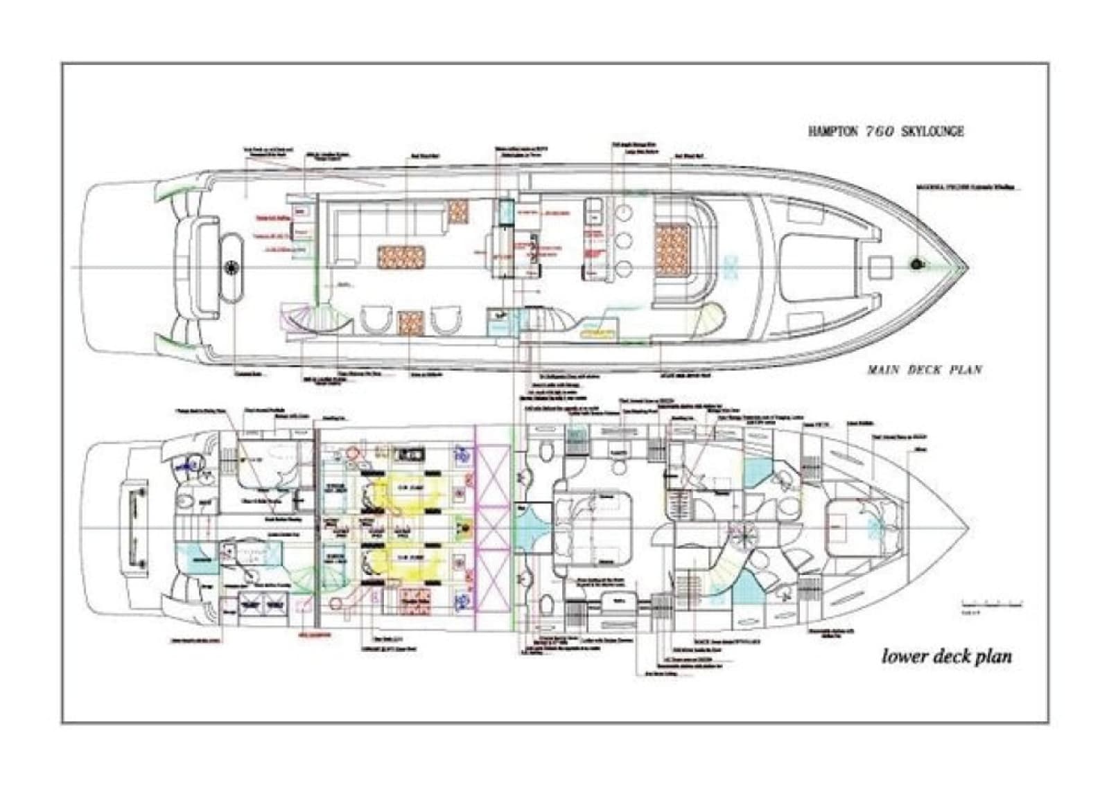 Lower Deck Plan