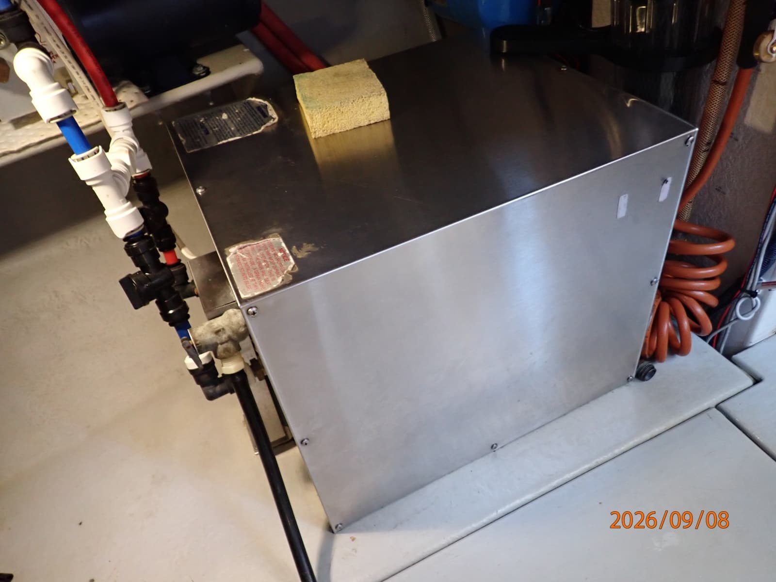 36' Monk water heater