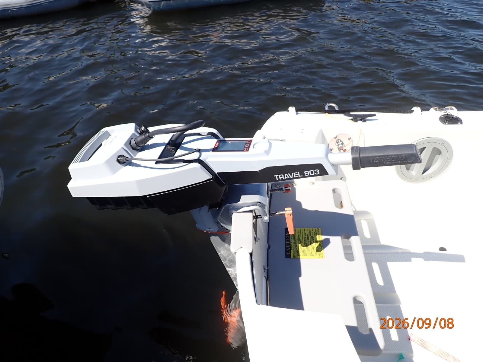 36' Monk tender outboard
