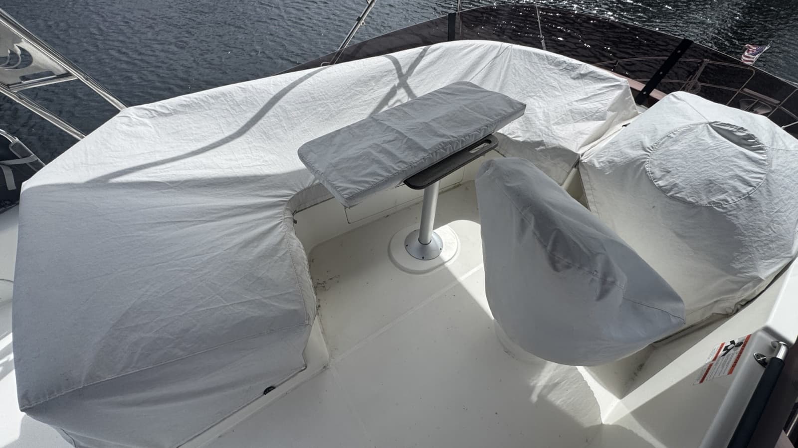Flybridge Covered Seating