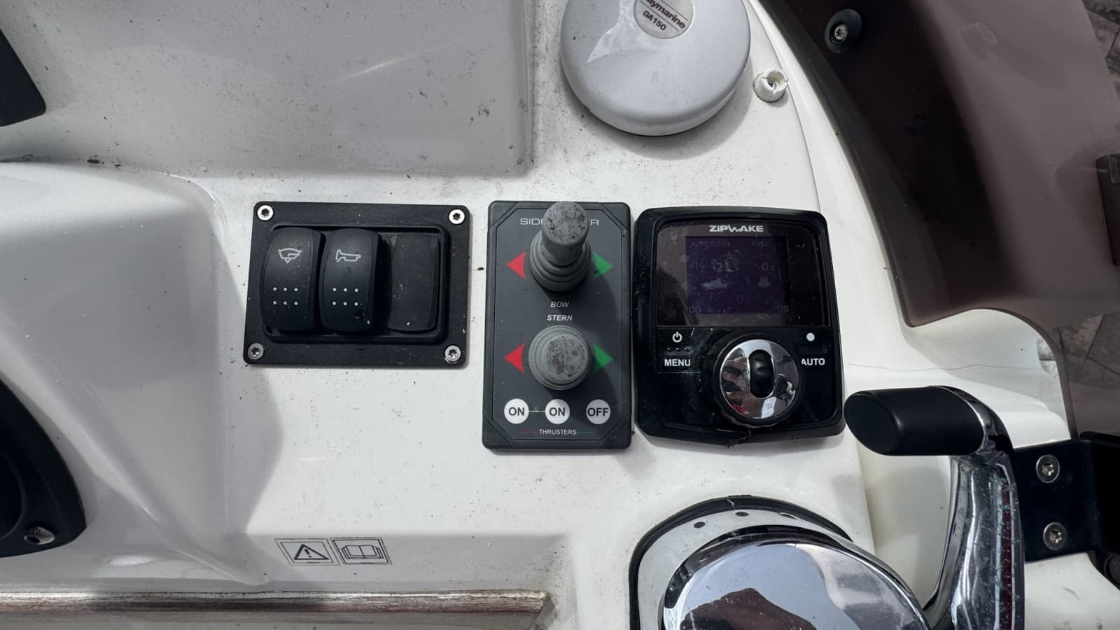 Flybridge Helm Control Panel