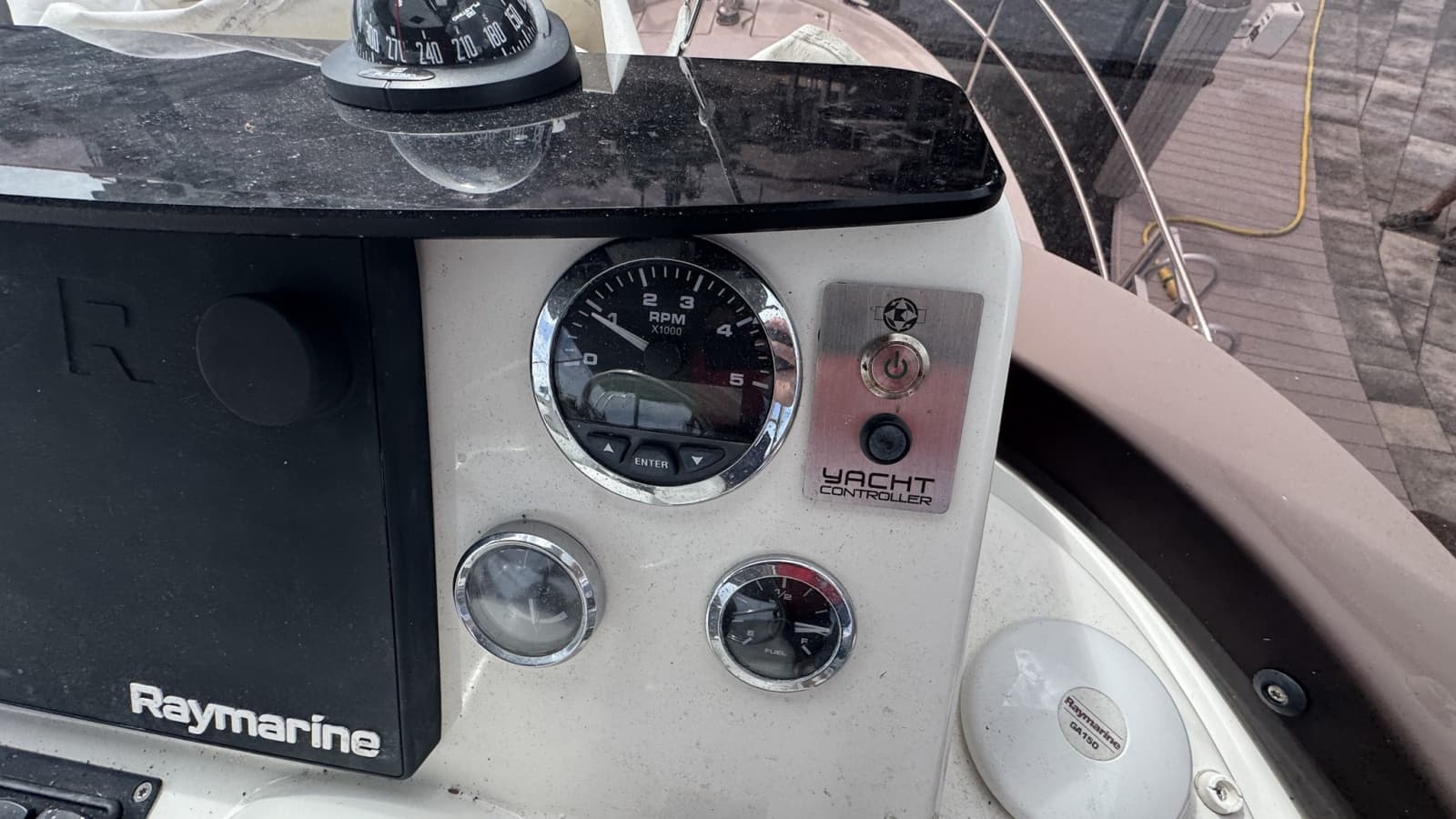 Flybridge Helm Control Panel