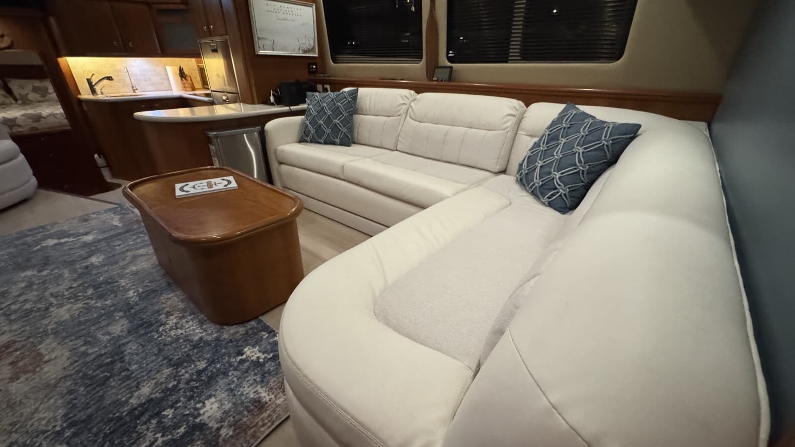 Leather Settee