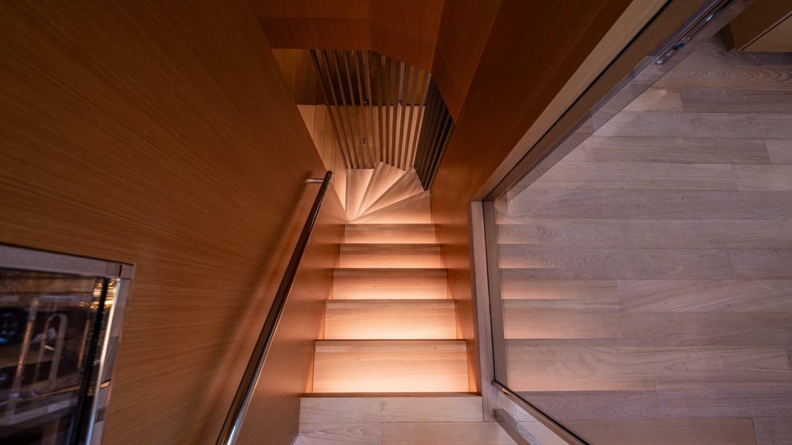 Stairs to Lower Deck