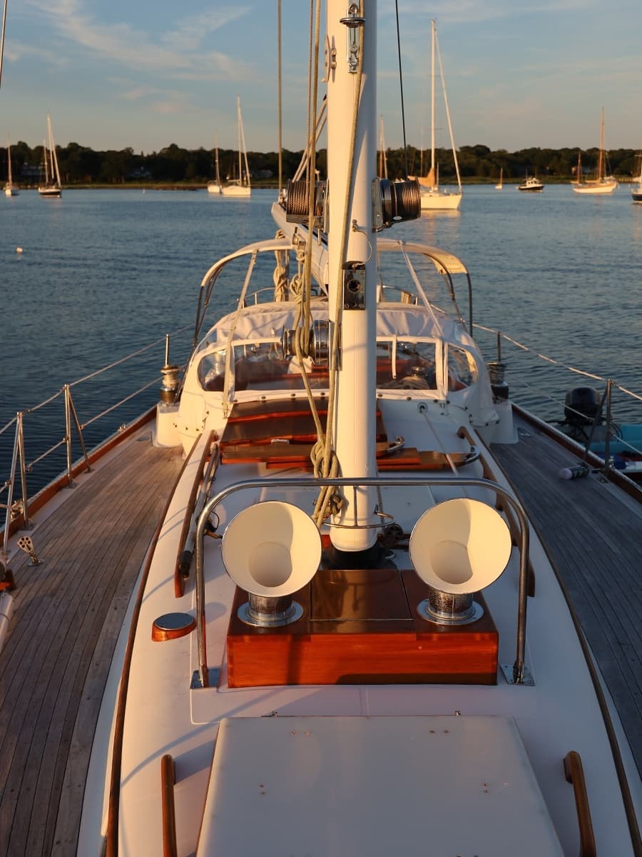 Looking Aft from Bow