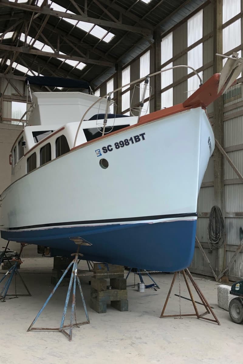 1952 Custom Rose Brothers 32 Flybridge