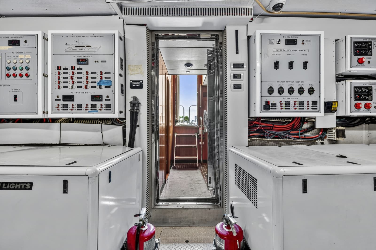 Engine Room Looking Aft