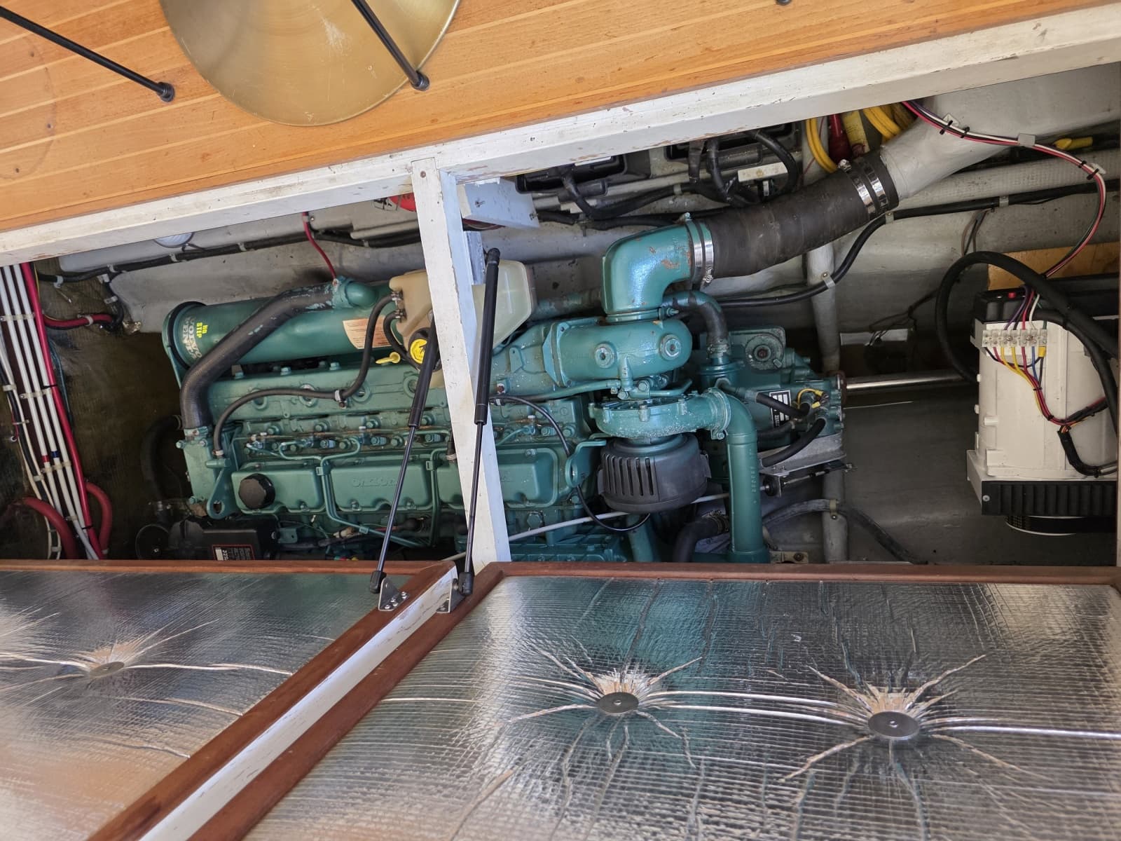 both engine hatches