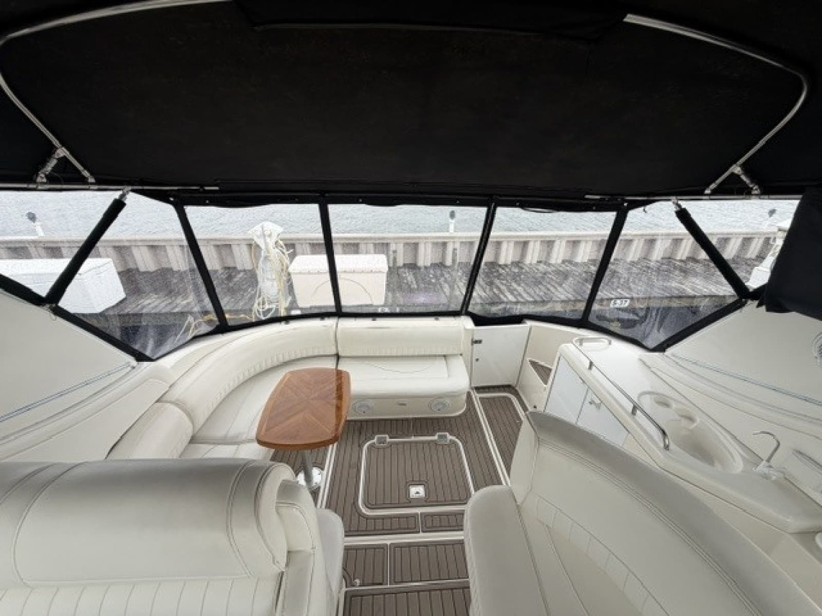 Helm looking aft