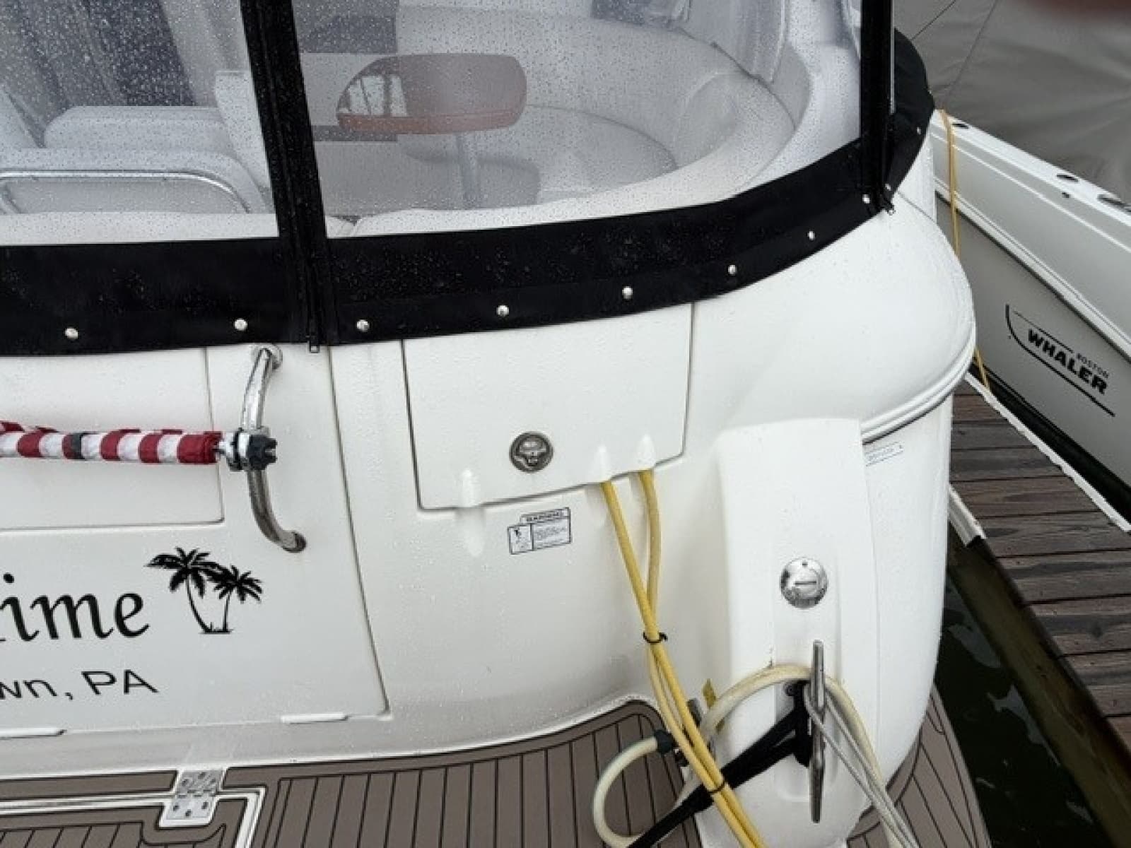 Shore Power locker