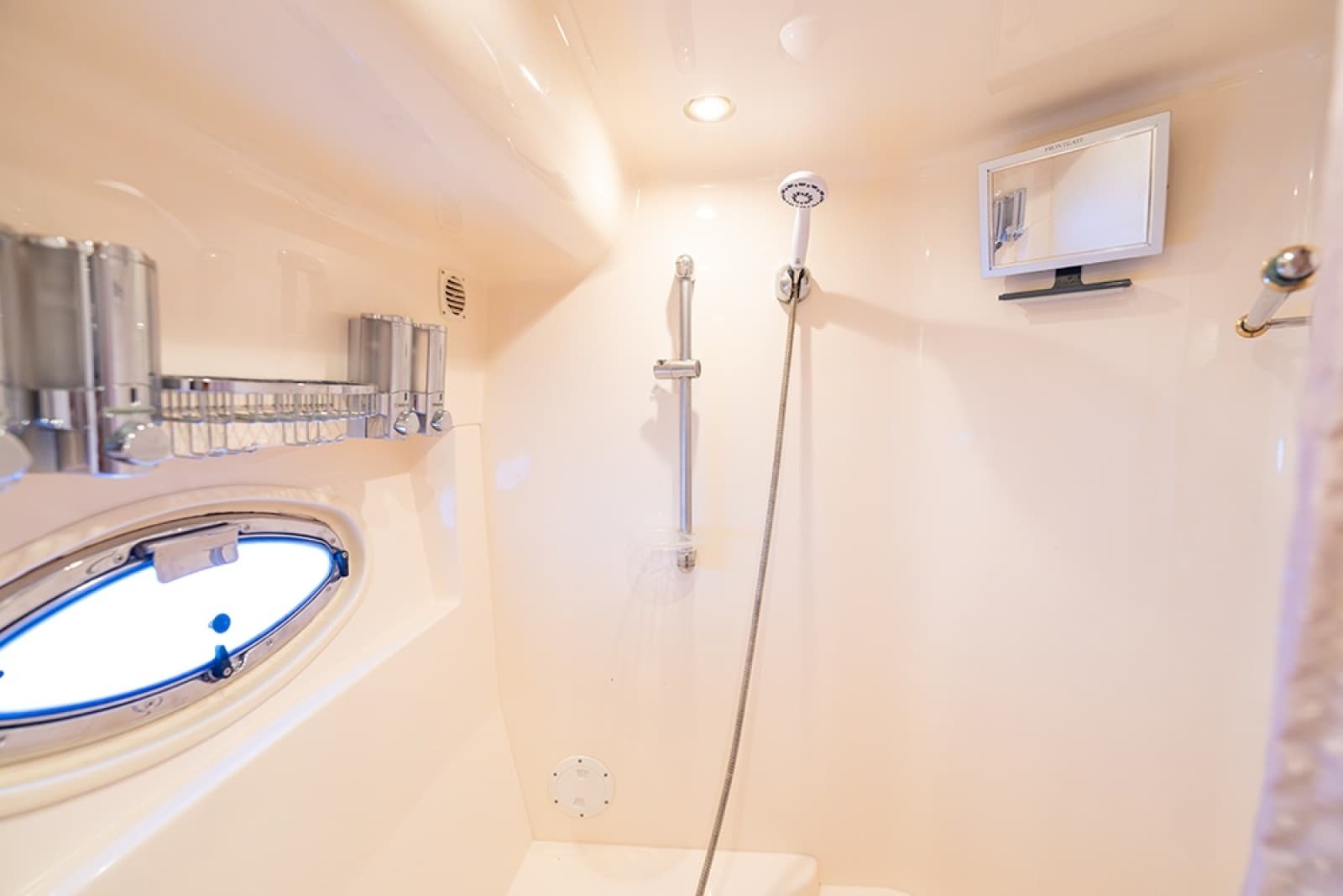 Master shower