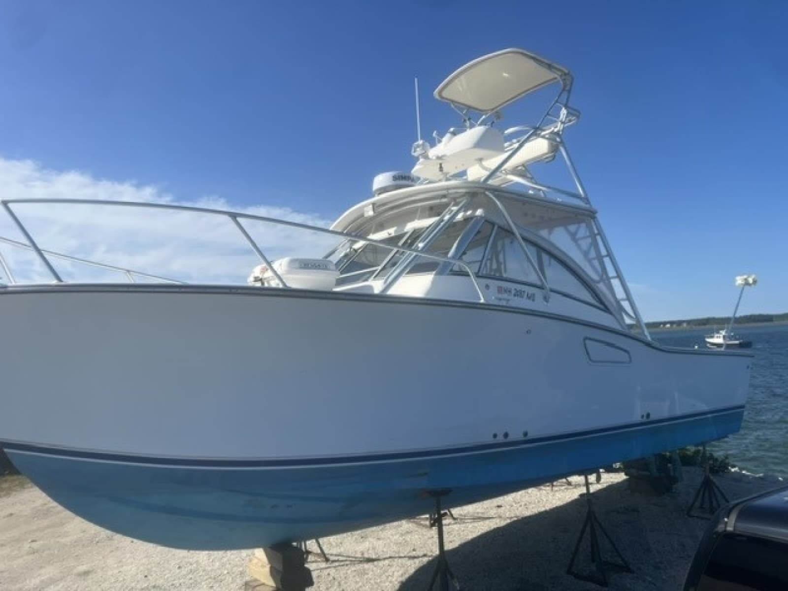 Port Bow On The Hard