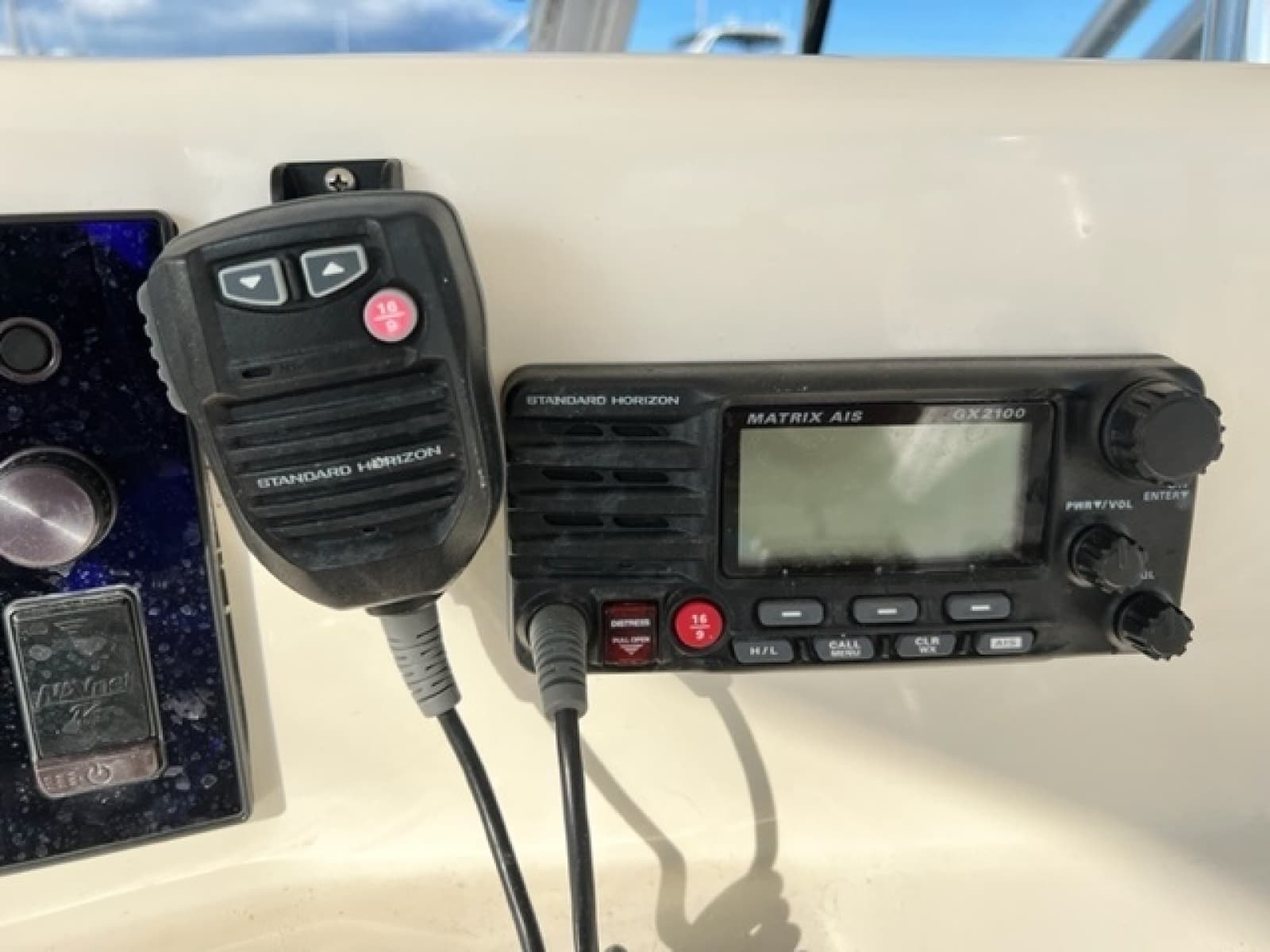 VHF Radio Lower Helm