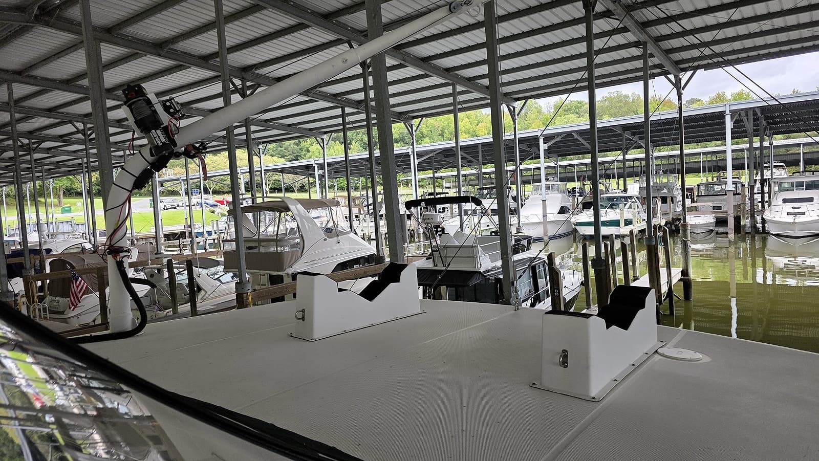Tender Davit and Cradle