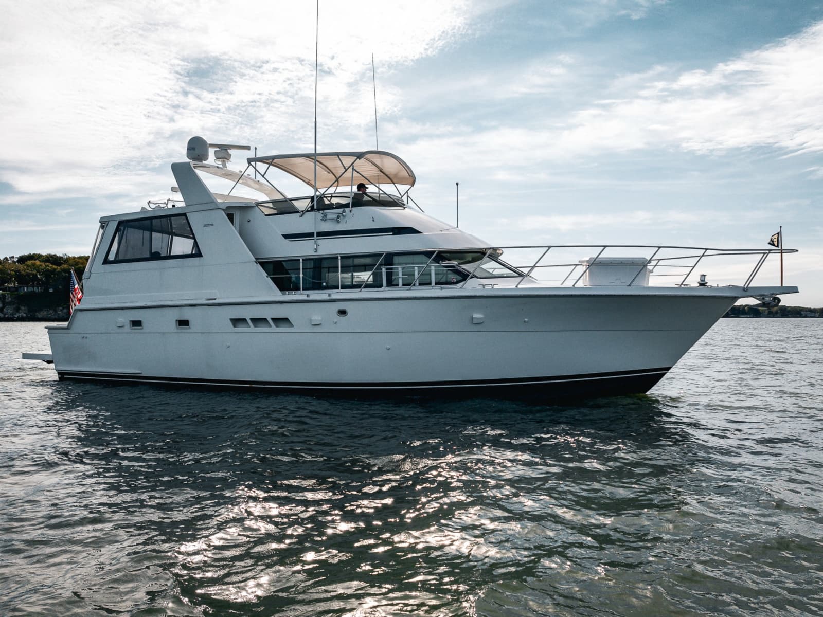 1995 Hatteras 52 Cockpit Motor Yacht
