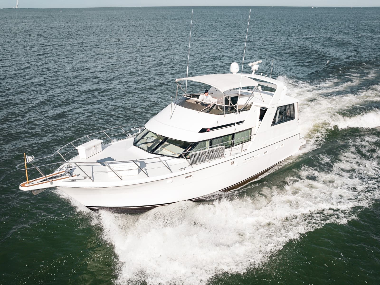 1995 Hatteras 52 Cockpit Motor Yacht