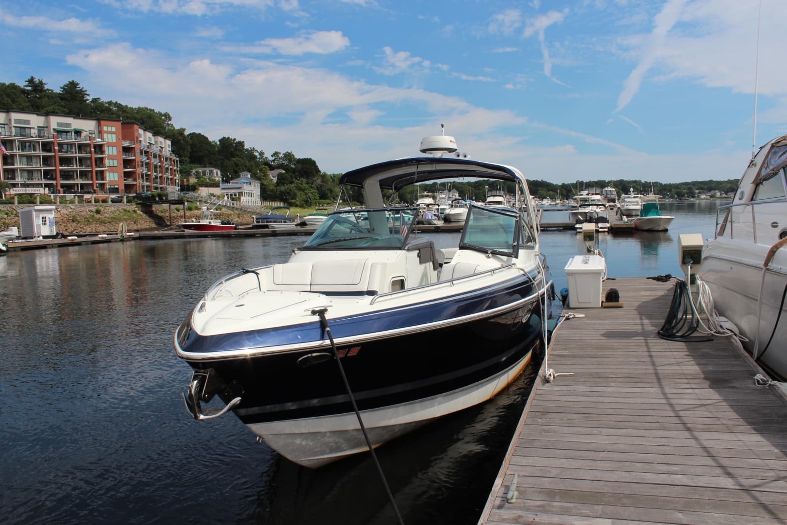 Bow View Hatters Point Marina