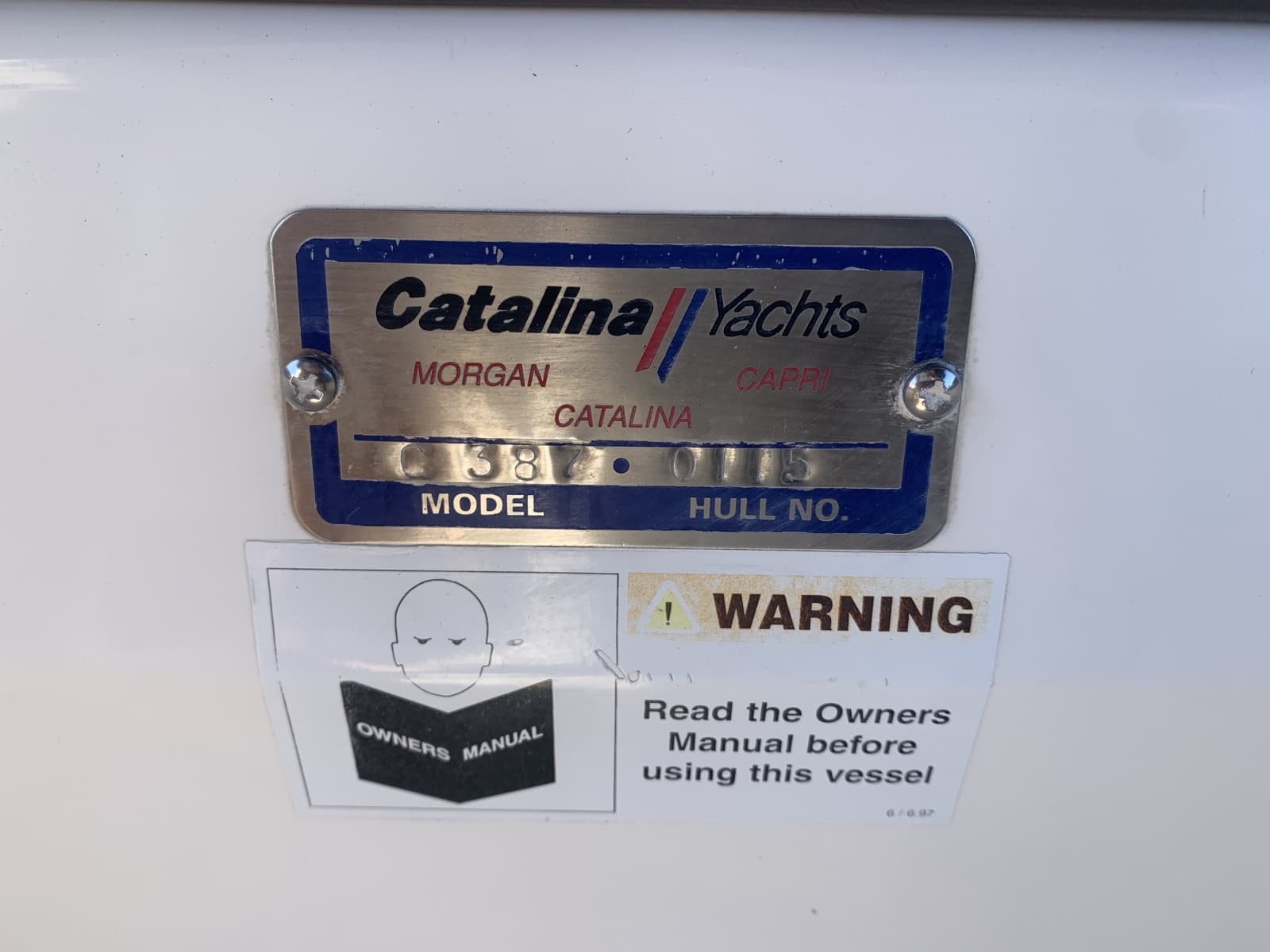2007 Catalina 387
