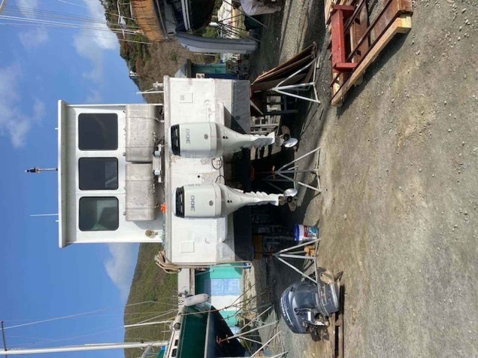 1985 Custom Aluminum Barge