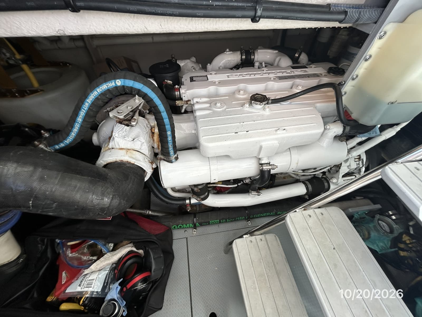 Meridian 441 port main engine