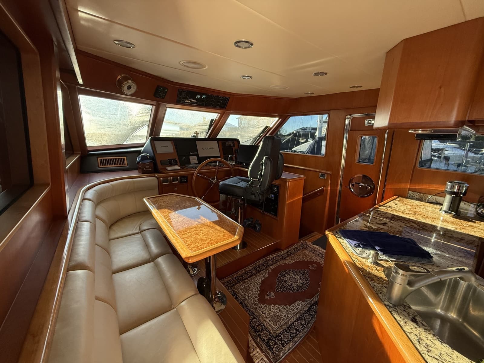 2007 Symbol 59 Convertible Pilothouse MotoryYacht with Portuguese Bridge
