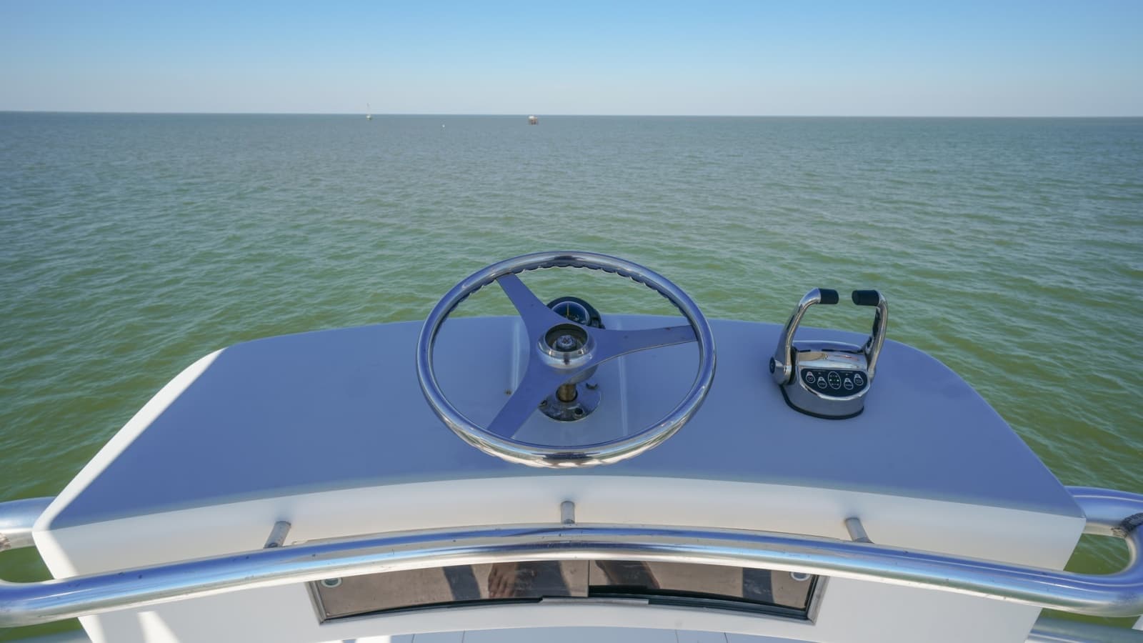 Flybridge Helm Station View
