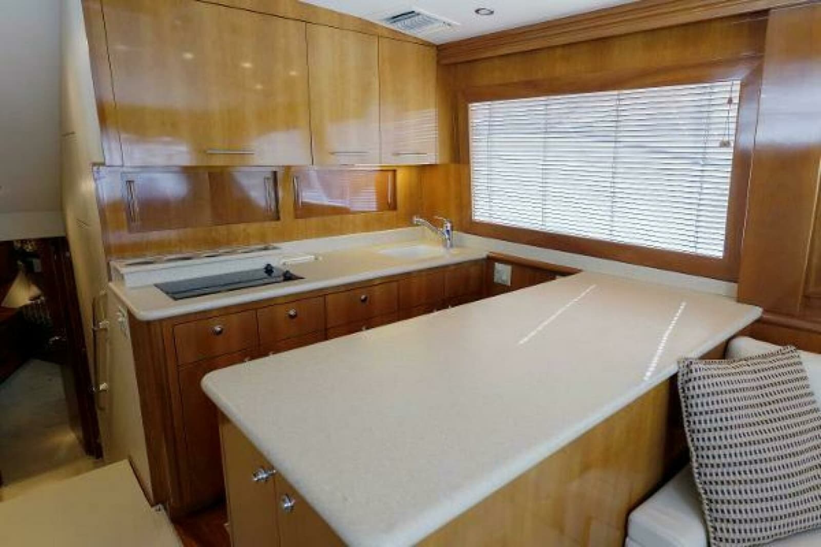 Hatteras 50 Tide Up II -  Galley
