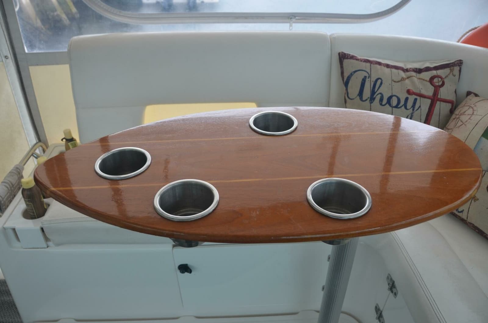 Helm Deck Seating and Table