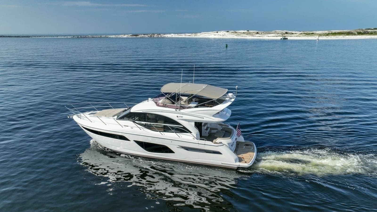 2021 Princess F50- MAKING TIME- Engine room- Port