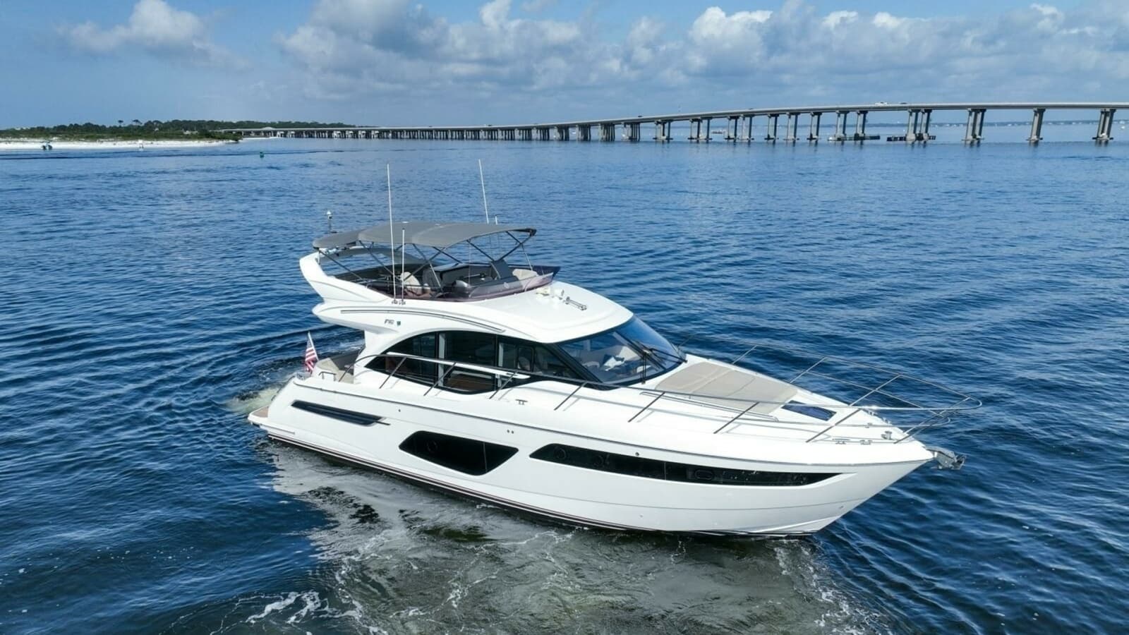 2021 Princess F50- MAKING TIME- Engine room- STBD
