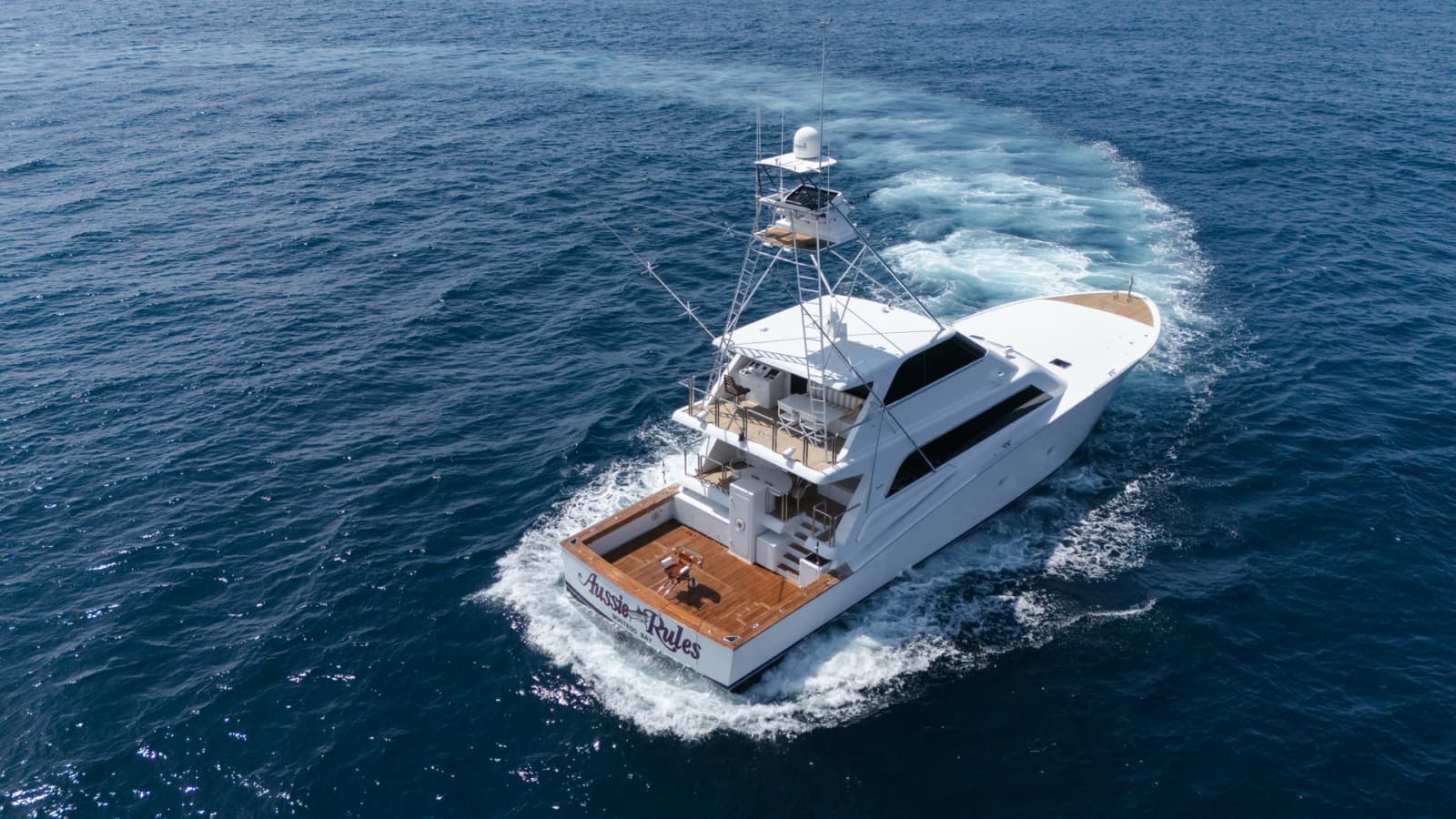 Aerial View of Aft Deck and Tower