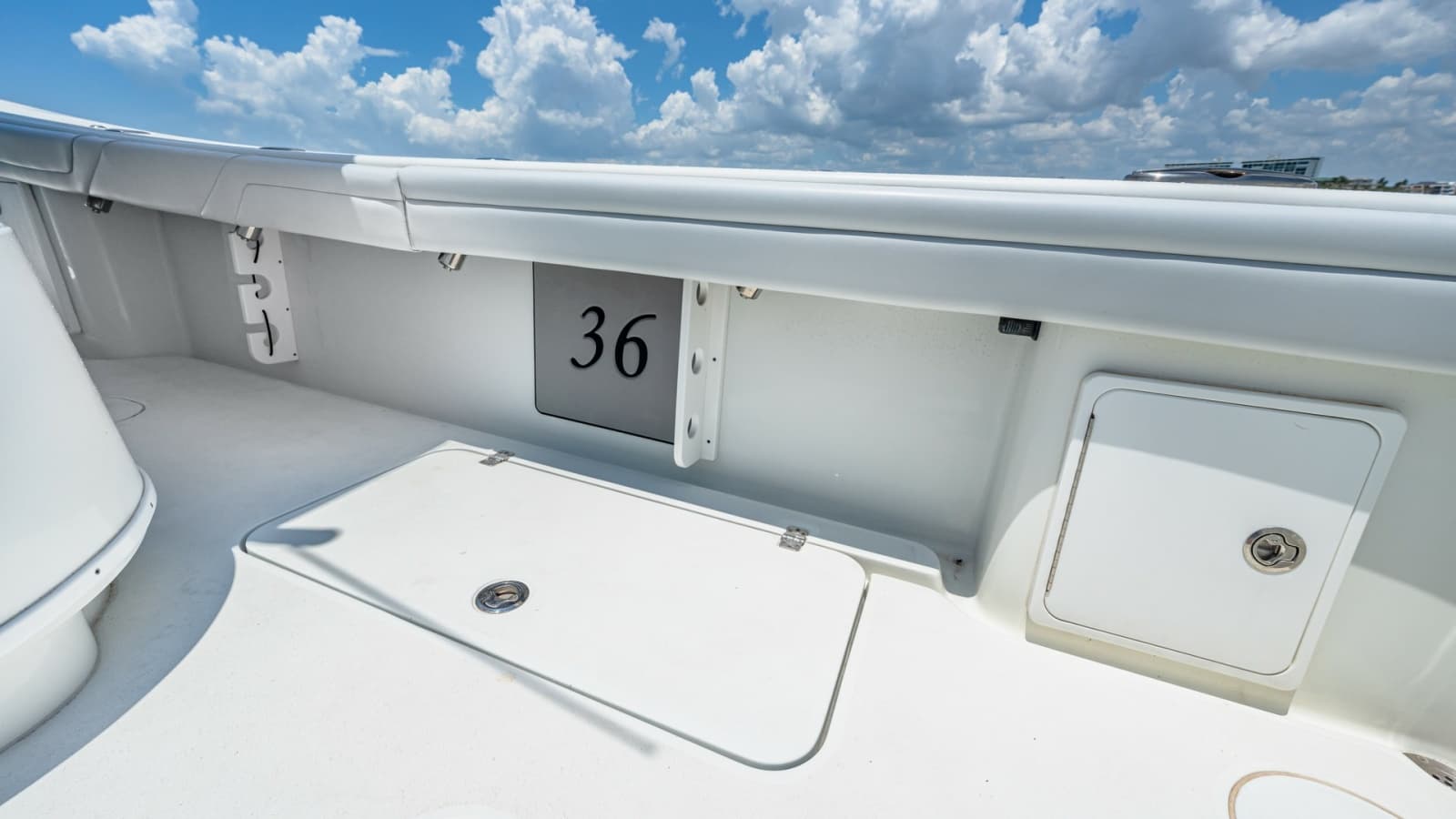 Spacious Aft Deck with Storage