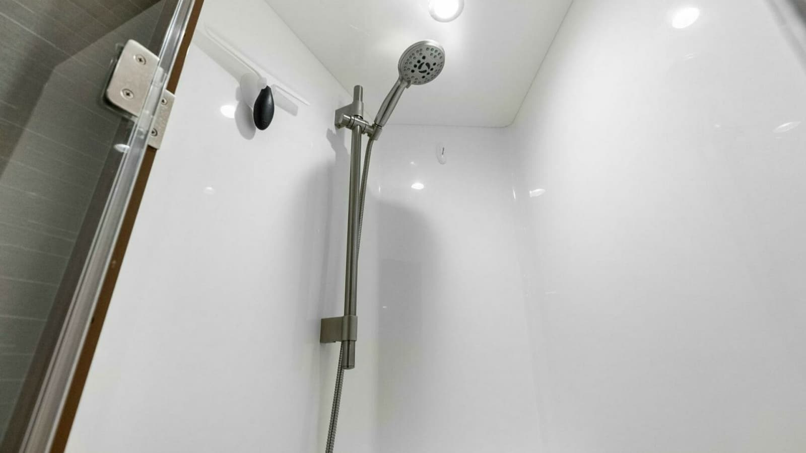 2022 Viking 68 Enclosed Bridge- PIPE DREAM- Forward Stateroom Head
