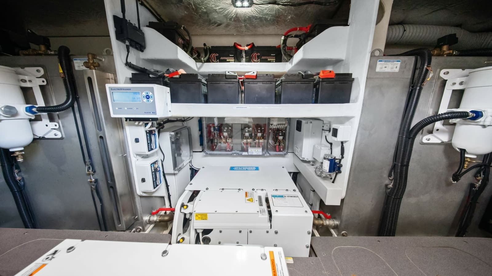Engine Room with Control Systems