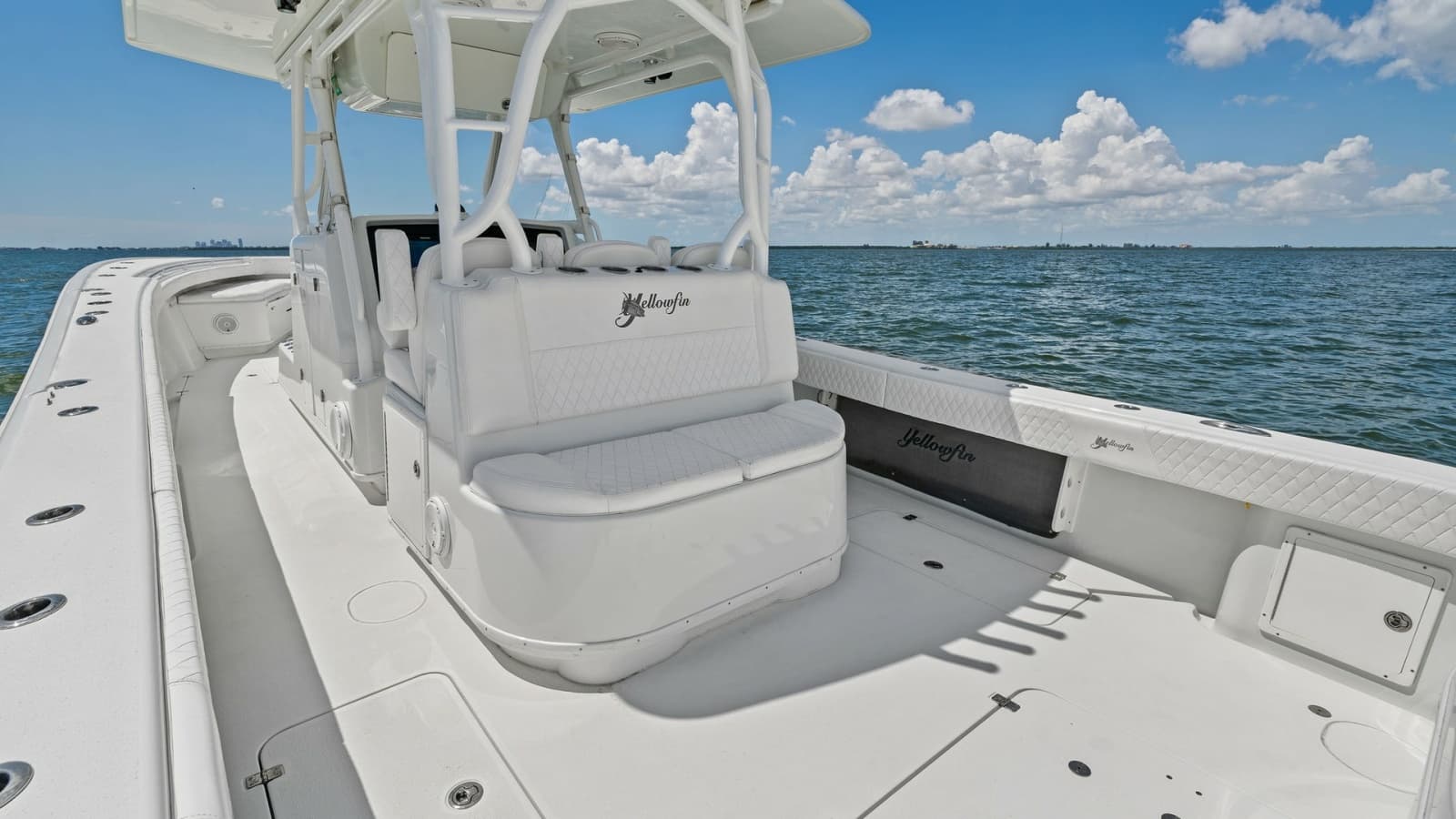 Spacious Aft Deck with Seating
