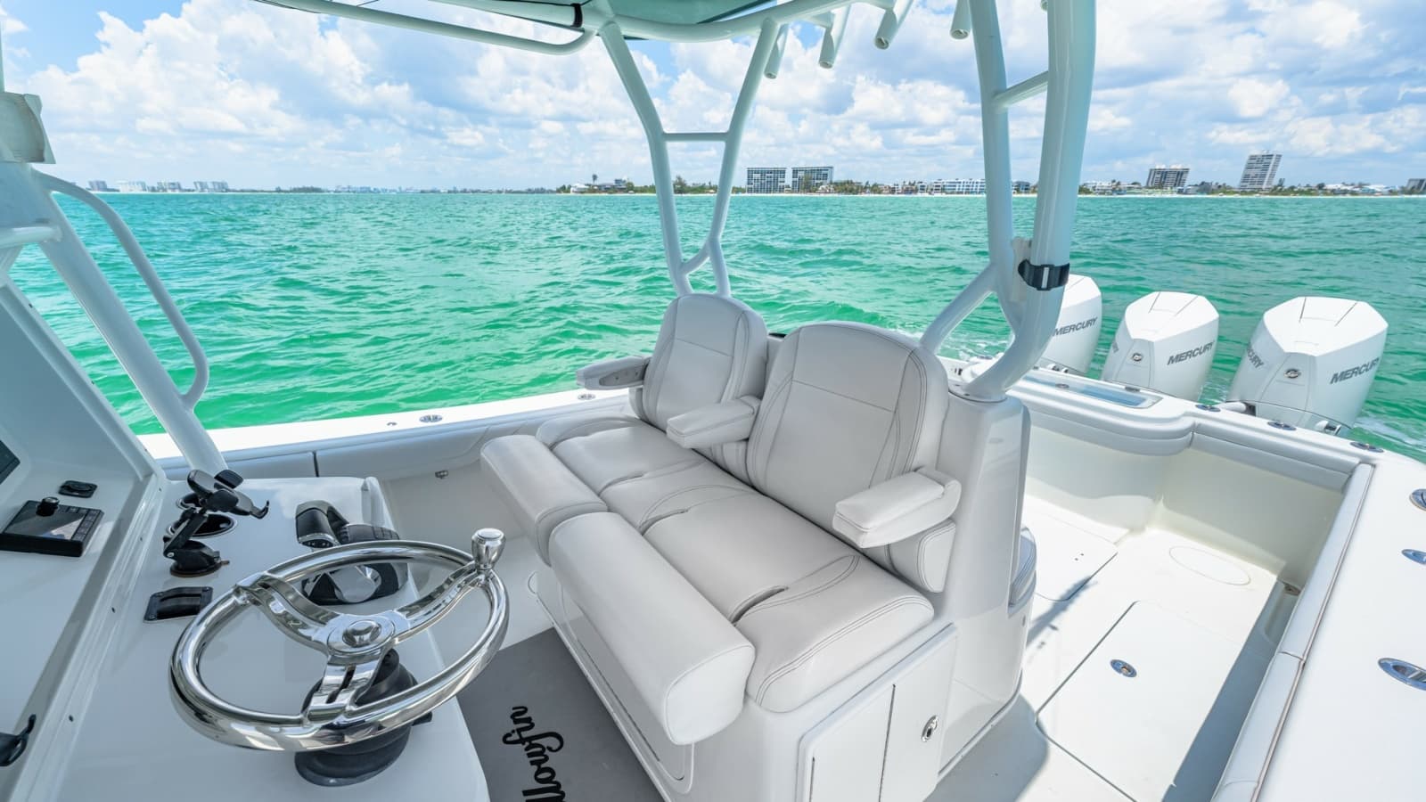 Helm Seating and Console View