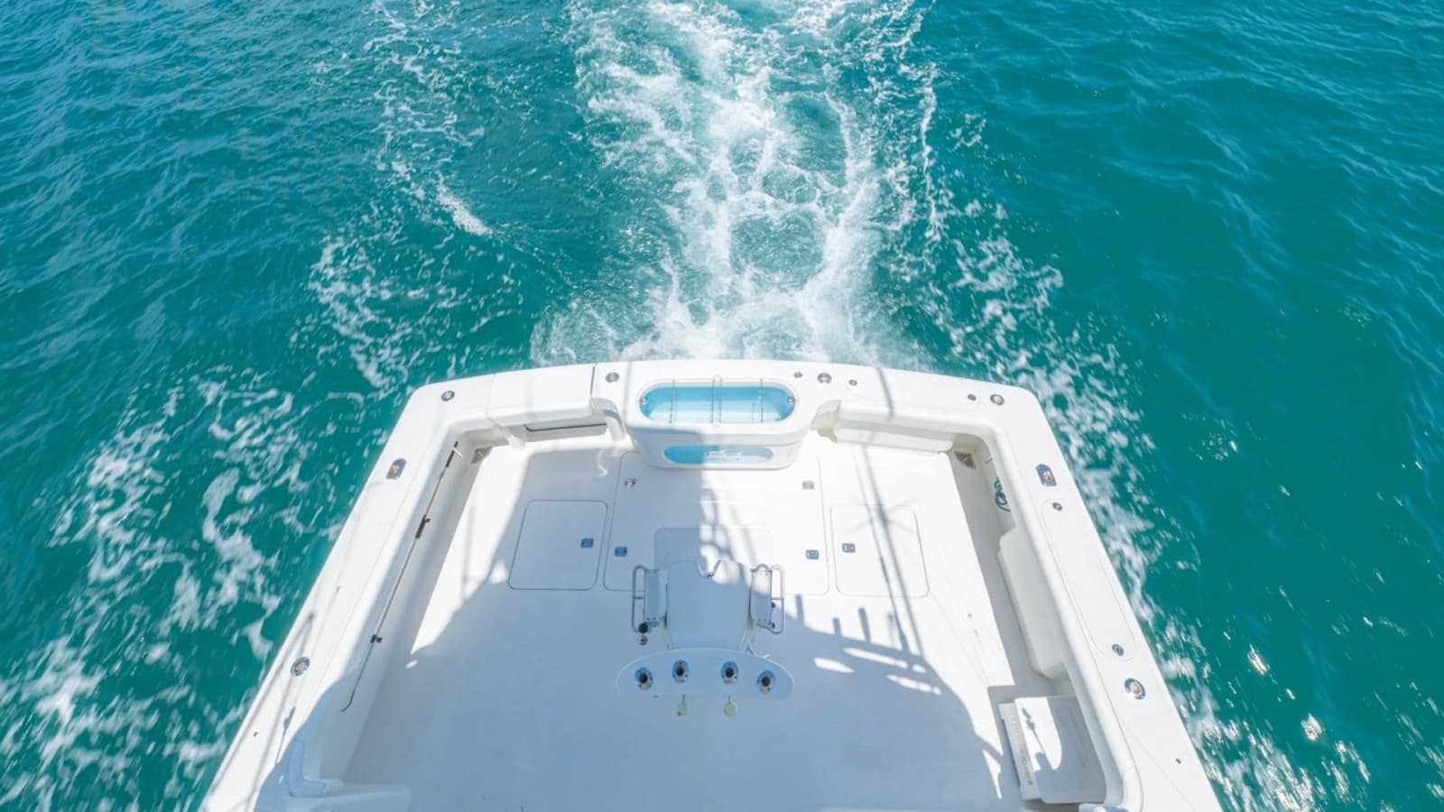 Spacious Cockpit with Tackle Center