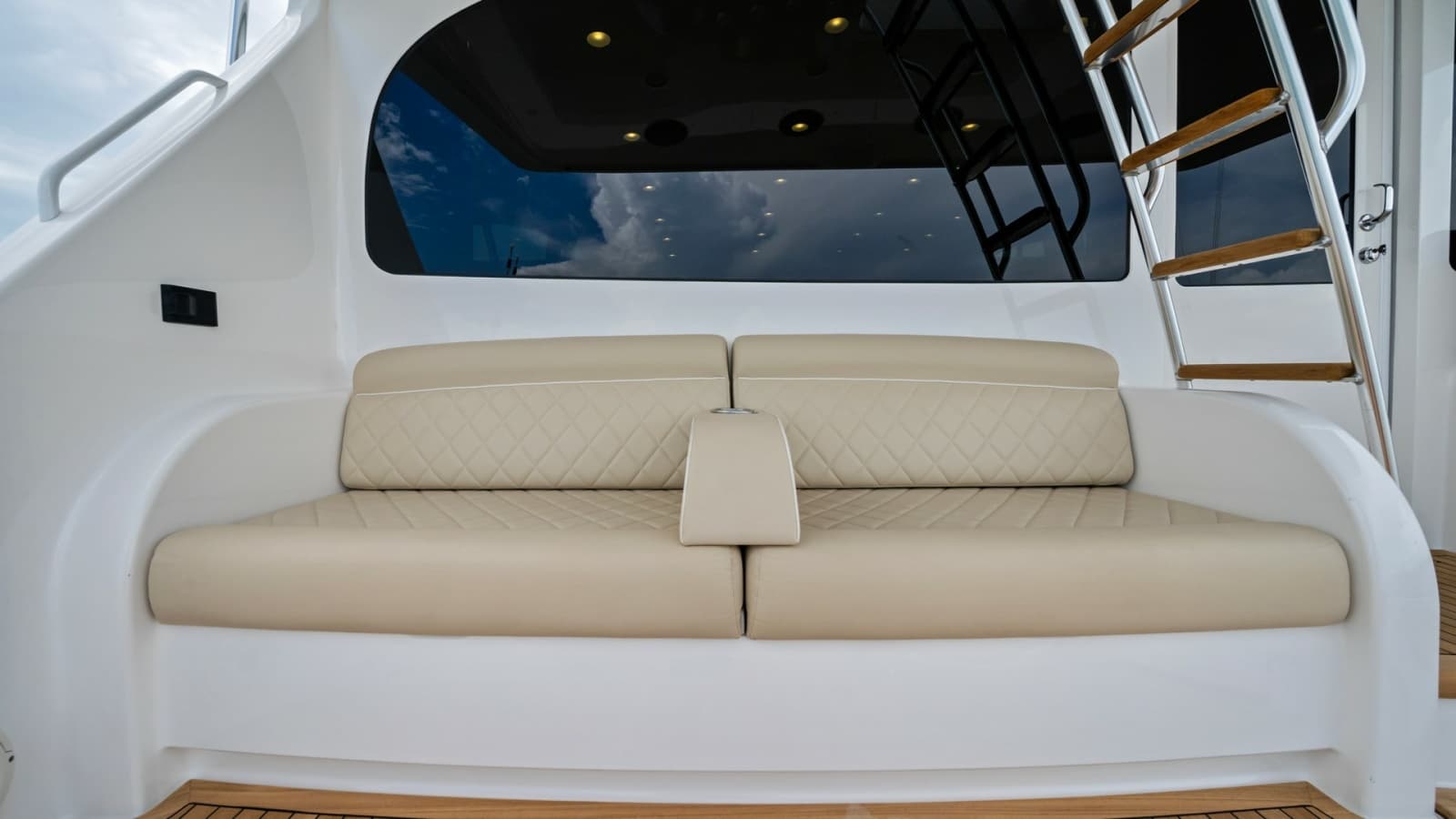 Aft Deck with Lounge Seating