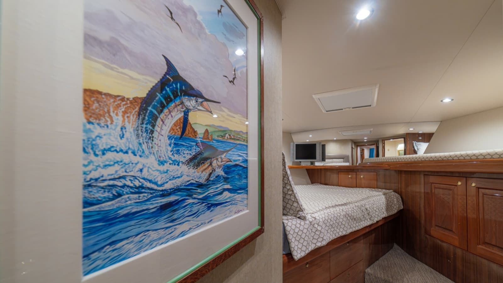 Guest Stateroom with Art Decor
