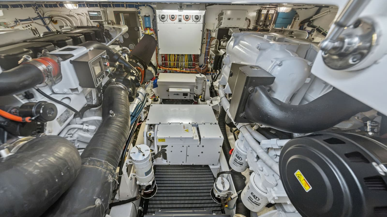 Engine Room with Twin Engines