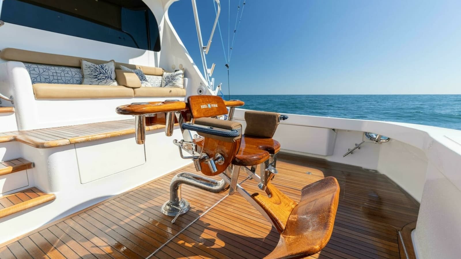 2013 Viking 76 Convertible- REEL FIRE- Cockpit
