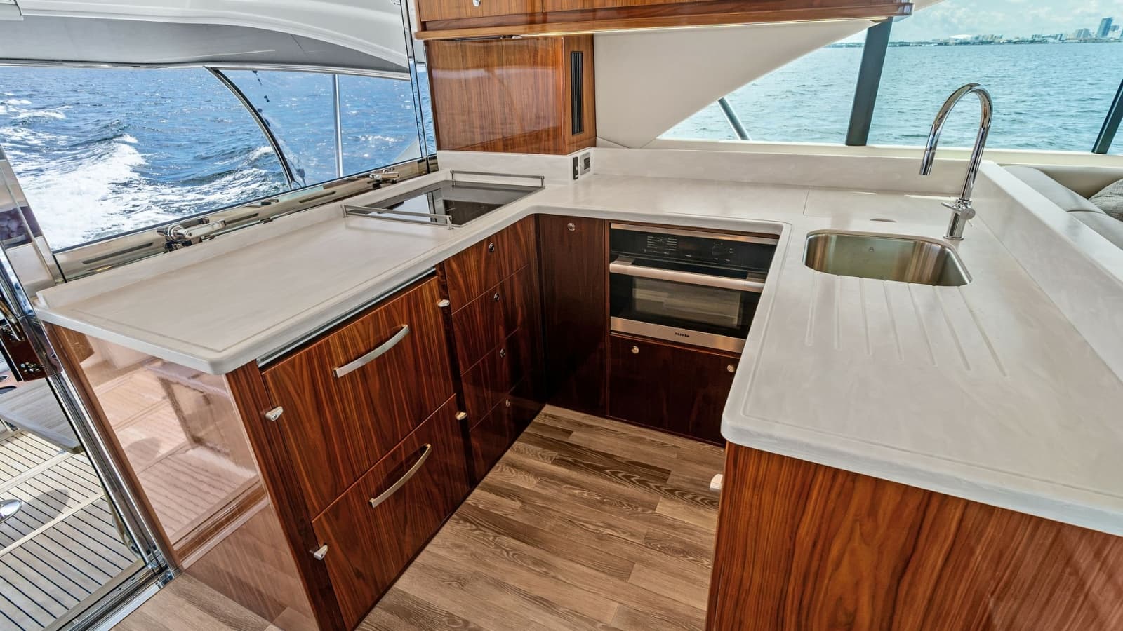 Galley with Ocean View