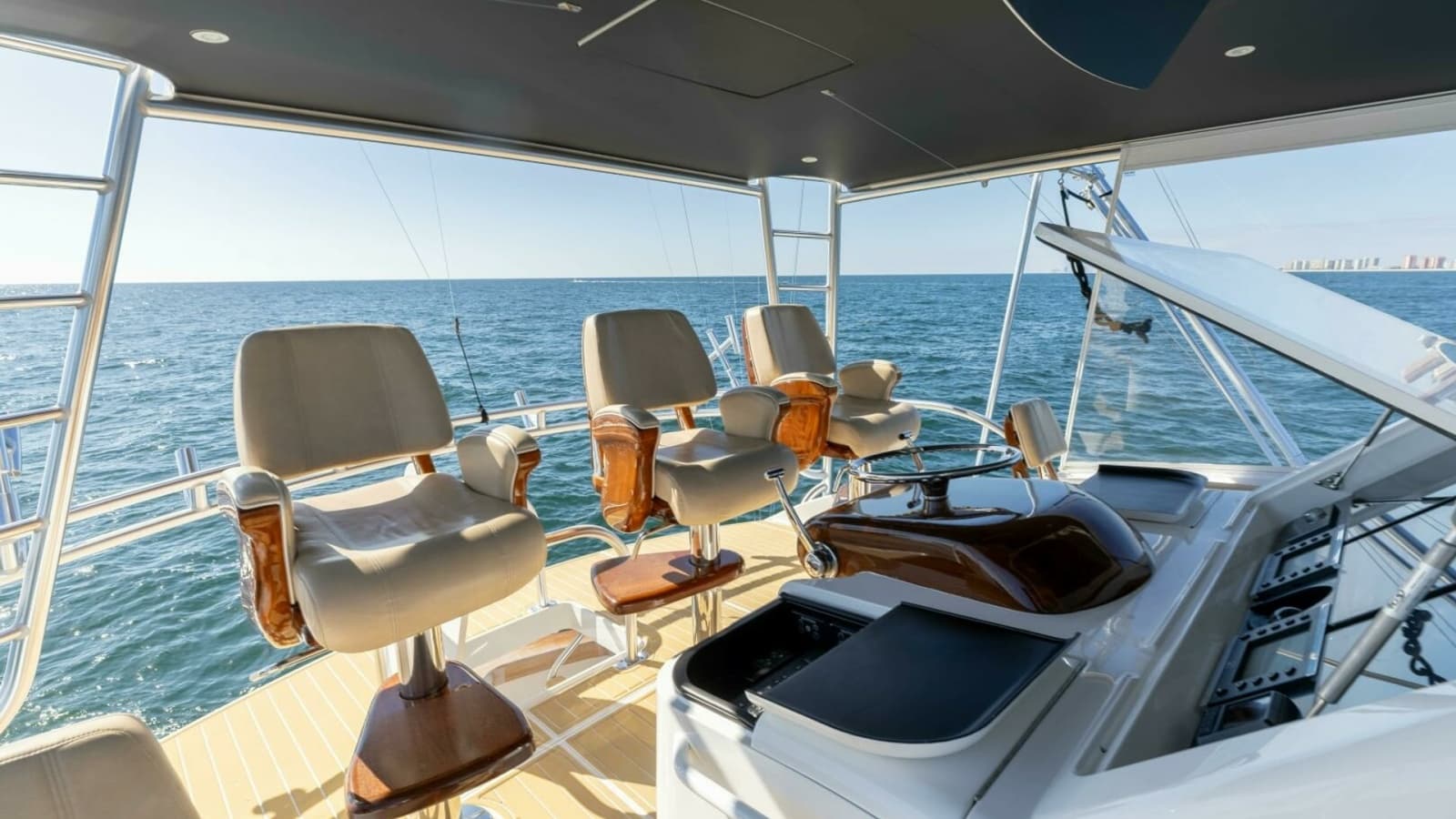 2020 Viking 62 Convertible Galati Yacht Sales Trade Helm
