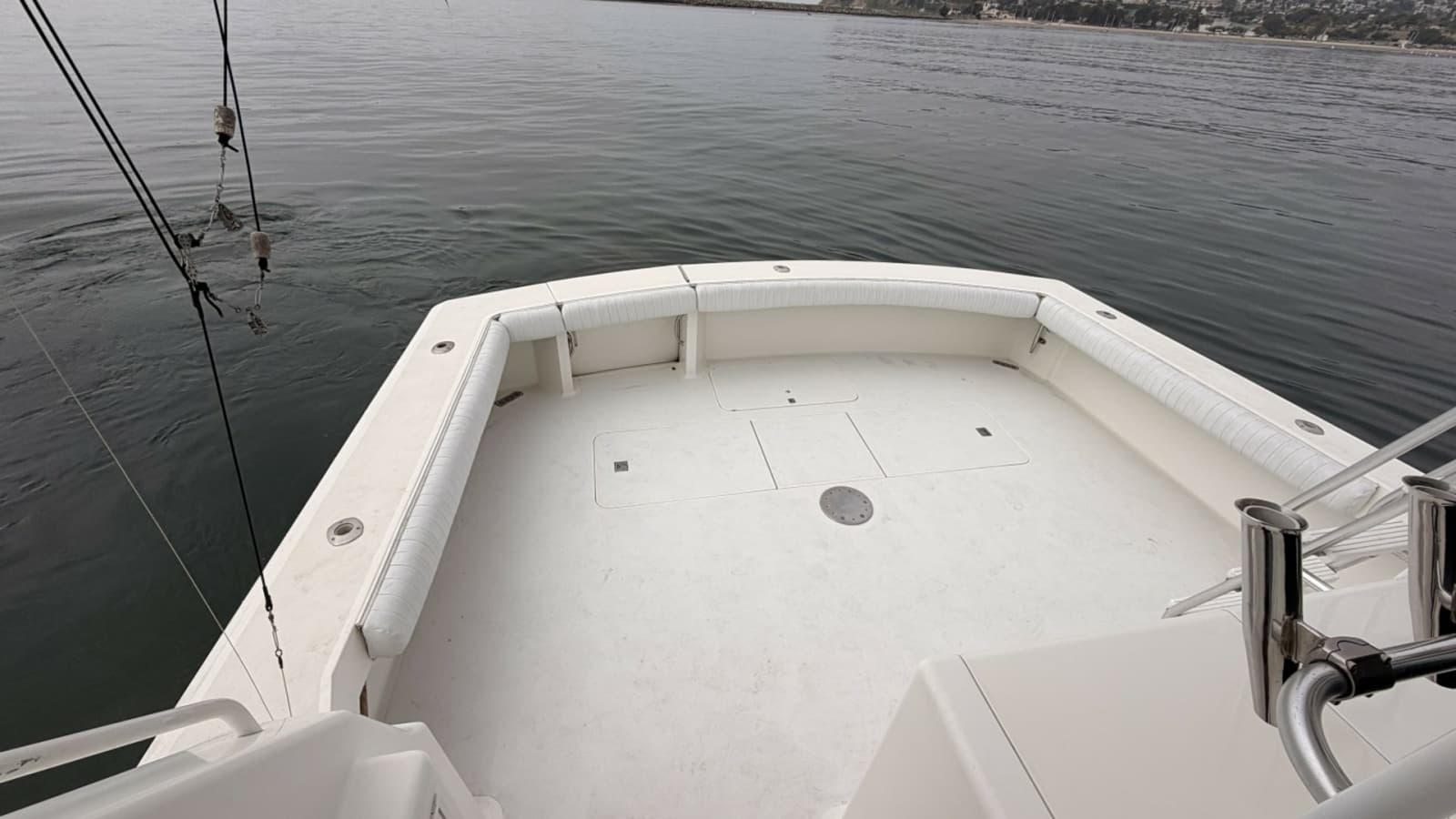 1994 Viking 50 Convertible "Wild Rice" - Spacious Aft Deck with Seating
