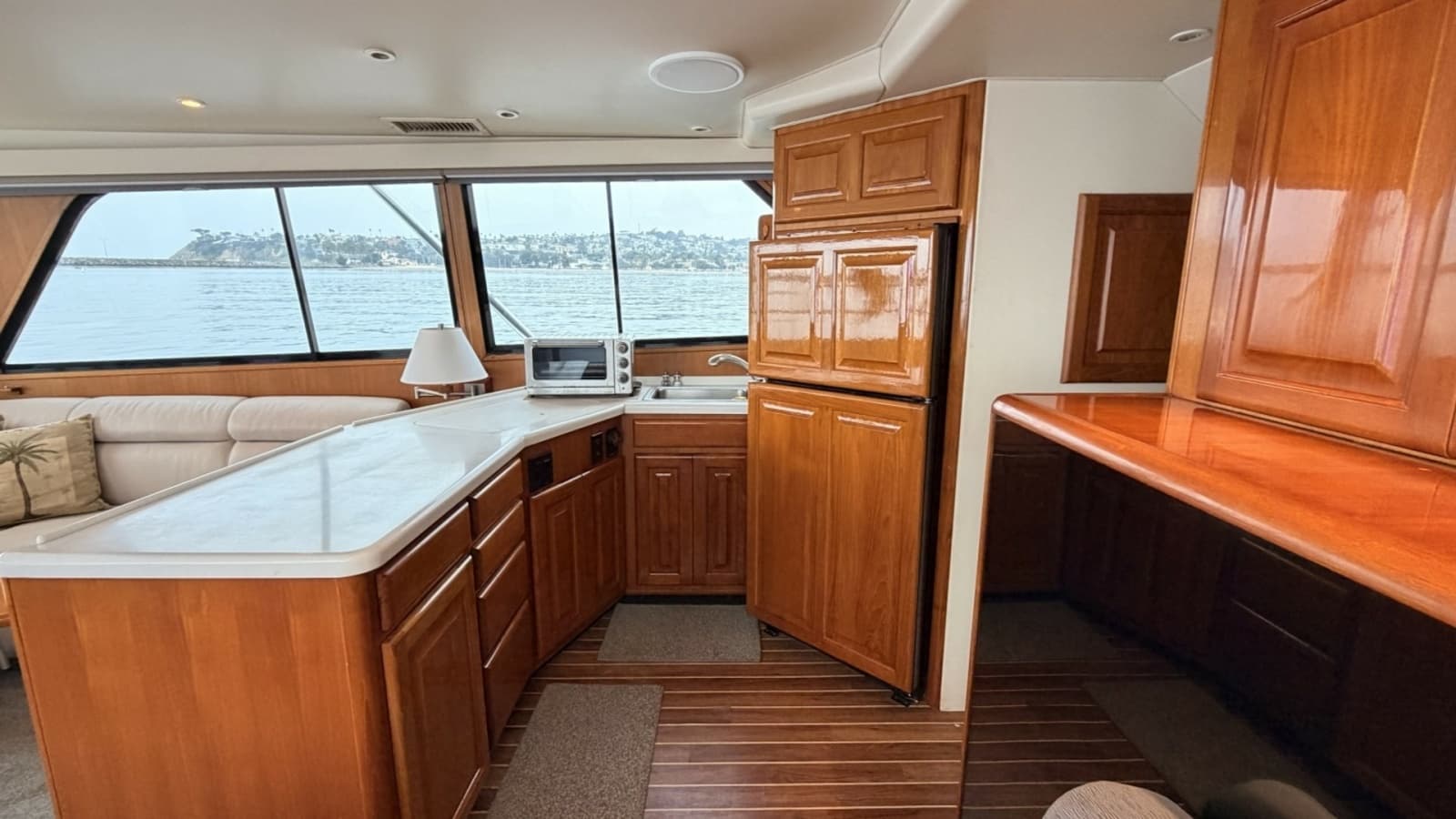 1994 Viking 50 Convertible "Wild Rice" - Galley