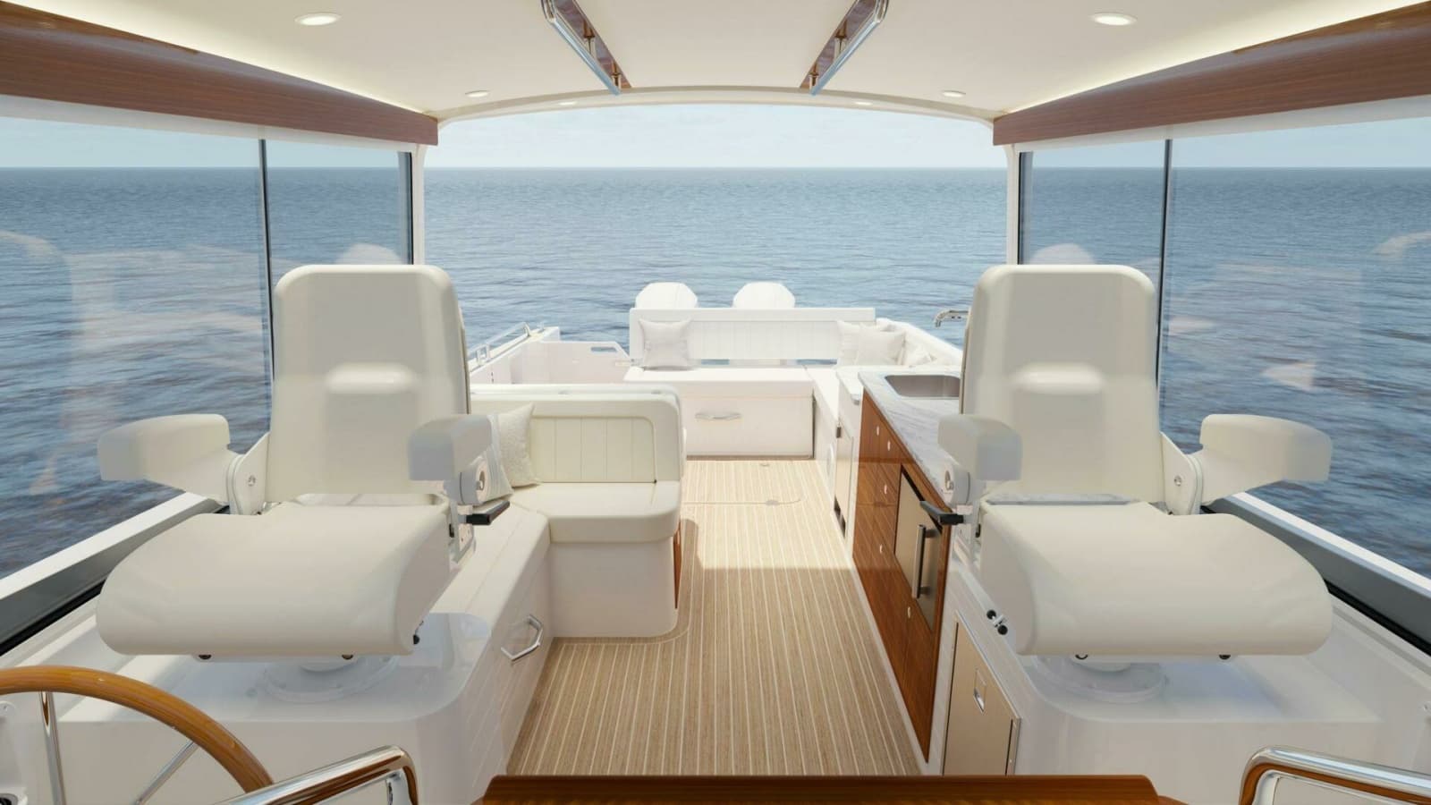Helm Station Seating