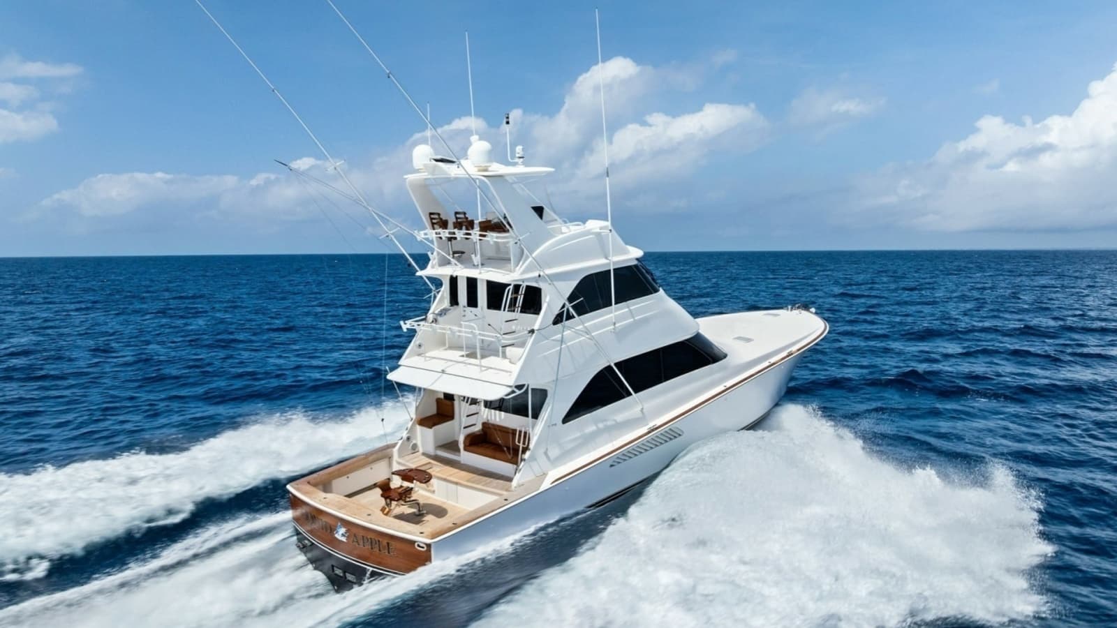 2008 Viking 68 Skybridge "Liquid Apple"