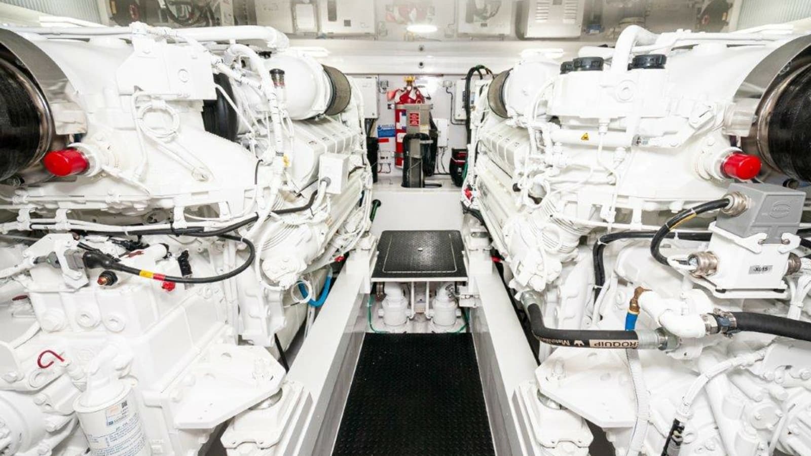 2025 Viking 58 Convertible- TRIPLE TROUBLE-Engine Room-2